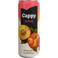Cappy Şeftali Nektarı Kutu 330 ml (3'li Paket)