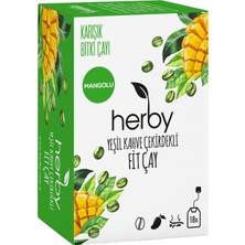 Herby Yeşil Kahve Çekirdekli Fit Çay 18'li 27 G (3'li Paket)