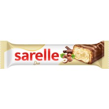 Sarelle Duo Sütlü Çikolata Kaplı Fındık Gofret 33 G (6'li Paket)