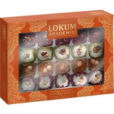 Lokum Akademisi Antep Fıstıklı Fındıklı Lokum 350 G