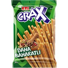 Eti Crax Baharatlı Çubuk Kraker 80 G (7'li Paket)
