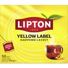 Lipton Yellow Label Bardak Çay 50'li 100 G