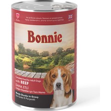 Bonnie Dana Etli Yetişkin Köpek Maması 400 G (3'li Paket)