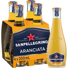 San Pellegrino Sanpellegrino Portakallı Gazlı Içecek 4 x 200 ml
