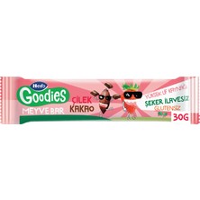 Hero Goodies Çilek Kakao Meyve Bar 30 G (7'li Paket)
