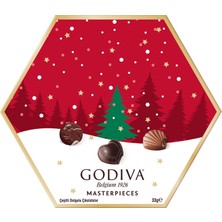 Godiva Masterpieces Ornament Hexagon New Year 33 G (2'li Paket)