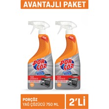 Porçöz Yağ Çözücü 2 x 750 ml