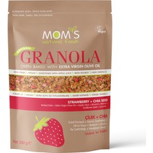 Mom's Natural Foods Mom's Çilek Chia Granolao 280 G
