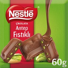 Nestle Antep Fıstıklı Sütlü Kare Çikolata 60 G (3'li Paket)