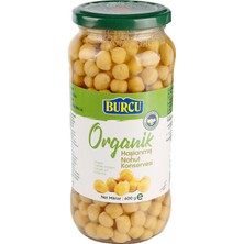 Burcu Organik Haşlanmış Nohut 600 G (3'li Paket)