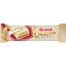 Ülker Beyaz Çikolatalı Fındıklı Kremalı Gofret 35 G (9'li Paket)