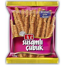 Eti Susamlı Çubuk Kraker 120 G (6'li Paket)