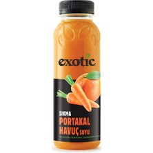 Exotic Portakal Havuç Suyu 300 ml (3'li Paket)