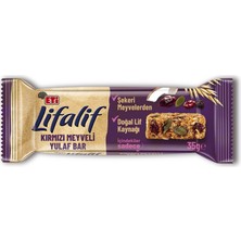 Eti Lifalif Yulaf Bar Kırmızı Meyveli 35 G (4'li Paket)