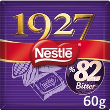 Nestle 1927 %82 Bitter Kare Çikolata 60 G (2'li Paket)