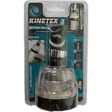 Kinetex Şeffaf Musluk Ucu KTX-3070 (2'li Paket)