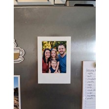 No12 Polaroid Tasarım Fotoğraf Çerçeveli Magnet