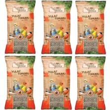 Premini Sağlıklı ve Doğal Yulaf Kuş Yemi Seti, 6 Adet, 300 gr