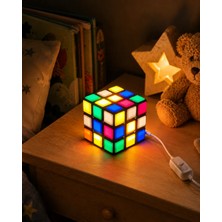 B&B Akıl Küpü Mini Dekoratif Aydınlatma -Usb Bağlantılı