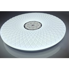 Lena Teknik Sıva Üstü LED Panel 45W Dekoratif Armatür Inci 49 cm (Beyaz Işık 6500K)