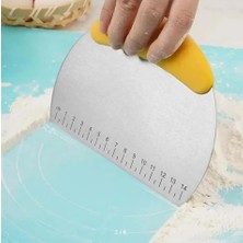 Erdo Ticaret Paslanmaz Çelik Hamur Kesme ve Şekillendirme Spatulası