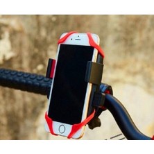 Erdo Ticaret Lastik Destekli Standlı Bisiklet Telefon Tutucu