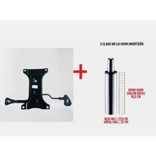 Sandofis Premium Çift Kollu Mekanizma+60'lık Krom Amortisör