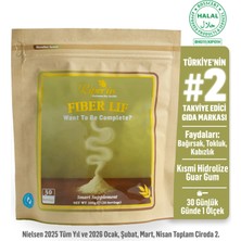 Kiperin Fiber Lif (300G) %100 Doğal Kısmen Hidrolize Guar Gum Içeren Diyet Takviyesi