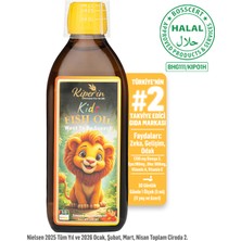 Kiperin Kids Fish Oil | Çocuk Özel | Yüksek Balık Yağı : 1800, Omega 3 :1206MG, EPA:180MG, DHA:900MG | 150ML