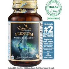 Kiperin Flexura | Eklem | Glukozamin, Msm, Kondroitin, Akgünlük, Sam-E, Hyaluronik Asit | 60 Kapsül