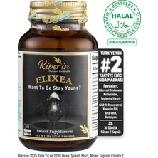 Kiperin Elixea ‘longevity' | Yaşlanma Karşıtı | Resveratrol, Glutatyon, Koenzim Q10, Nmn, Nadh, Pqq
