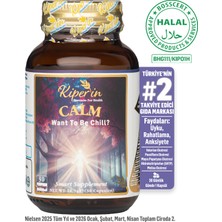 Kiperin Calm Passiflora, Safran, 5-Htp, Valerian, 9 İçerik (30 Günlük) 30 Kapsül