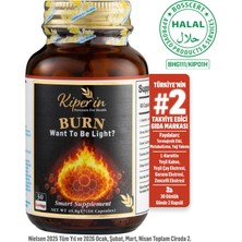 Kiperin Burn | Yağ Yakıcı | L-Karnitin, Yeşil Çay, Guarana, Zencefil, Garsiniya, Kafein | 60 Kapsül