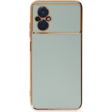 Youday Home Poco M5 Kılıf Volet Silikon - Açık Yeşil