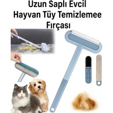 Yenilig Uzun Saplı Evcil Hayvan Tüy Temizleme Fırçası – Kolay Kullanım, Güçlü Tüy Toplama, Kedi Köpekler