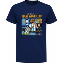 Efendioğlu Design The Last Dance Messi's Baskılı Worldcup 2026 Arjantin Baskılı T-Shirt