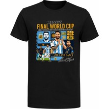 Efendioğlu Design The Last Dance Messi's Baskılı Worldcup 2026 Arjantin Baskılı T-Shirt