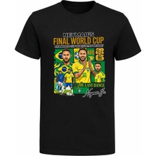 Efendioğlu Design The Last Dance Neymar's Baskılı Worldcup 2026 Portugal Baskılı T-Shirt