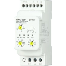 Entes Faz / Motor Koruma Rölesi MKC-06P M1726