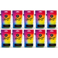 Macson 6.9 x 15 mm Pamuklu Filtre Midi 1200 Adet (10 Paket x 120) Premium Filtre