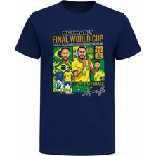 Efendioğlu Design The Last Dance Neymar's Baskılı Worldcup 2026 Portugal Baskılı T-Shirt