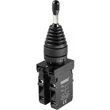Emas Cp Serisi Plastik 2no+2no Joystick Dönüşlü 4 Pozisyonlu 22 mm Buton CP707DJ41