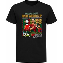 Efendioğlu Design The Last Dance Ronald's Baskılı Worldcup 2026 Portugal Baskılı T-Shirt