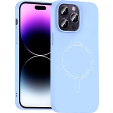 Apple iPhone 14 Pro Max  Kılıf Magsafe Şarj Özellikli Kamera Korumalı Sert Pc Kapak