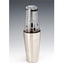Premini Premium Paslanmaz Çelik Boston Shaker Set, Profesyonel Bar Malzemesi
