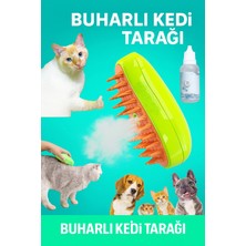 Yenilig Buharlı Kedi Tarağı – Tüy Bakımı ve Derinlemesine Temizlik Için Evcil Hayvan Tarağı