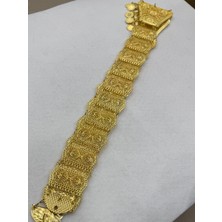 Maviteks Arnavut Kemeri Şal Kemeri  Gold 100 cm