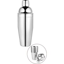 Premini Şık ve Dayanıklı 750 ml Paslanmaz Çelik Shaker, Pratik Kullanım