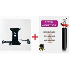 Sandofis Premium Çift Kollu MEKANİZMA+120'LİK Siyah Amortisör