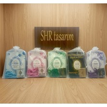 SHR Tasarım 10 Adet Isme Özel Pleksi Isimlikli Yasin , Mini Kuran , Tesbih Tül Kese Içerisinde Set ; Hac Umre Bebek Mevlütü Cenaze Mevlütü